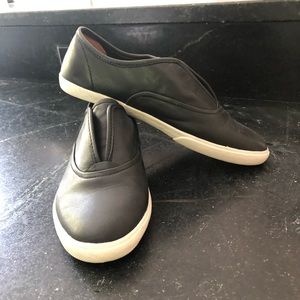 Frye Slip Ons- Black - Size 8